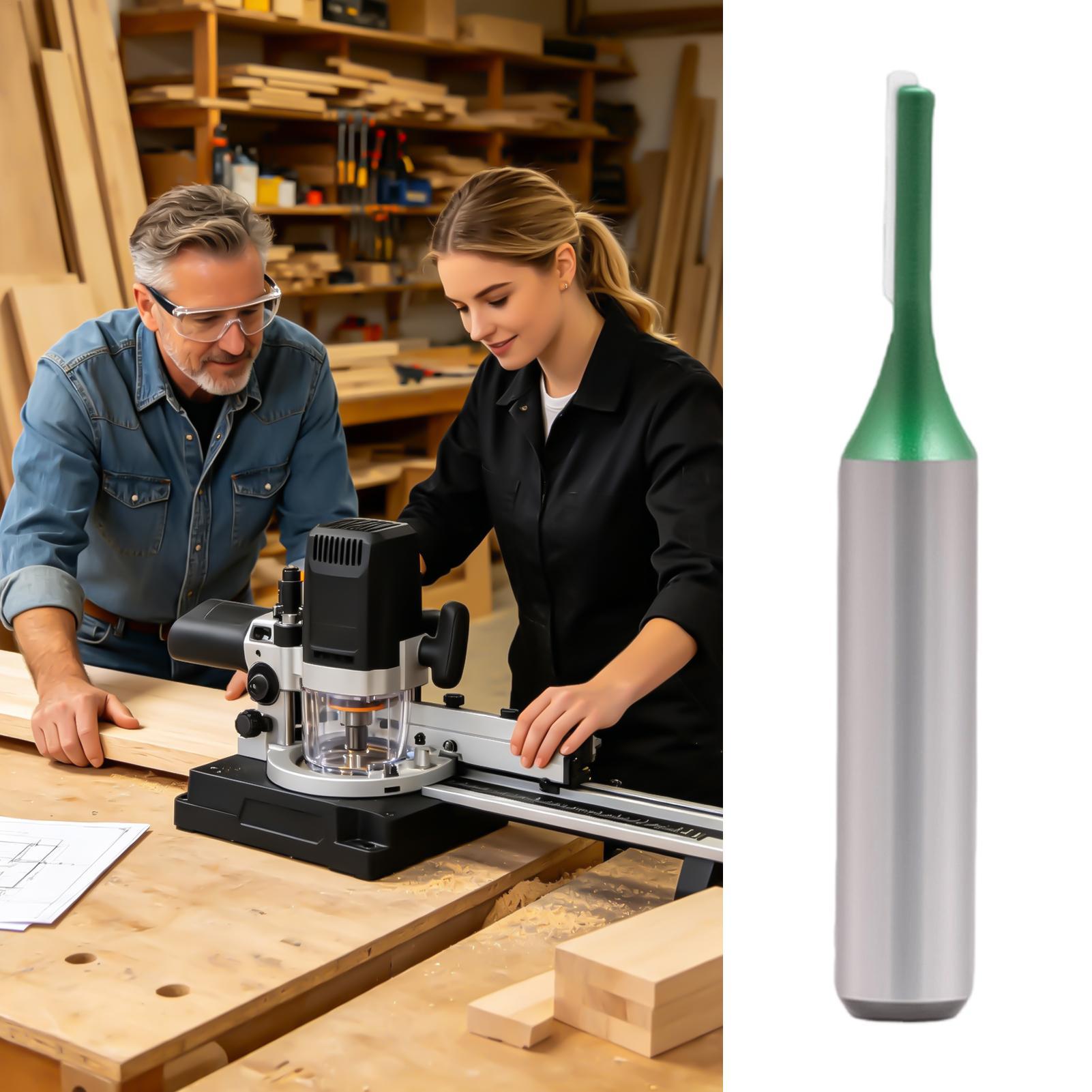 Router Bits For Woodworking - Conjunto de Brocas Retas para Router