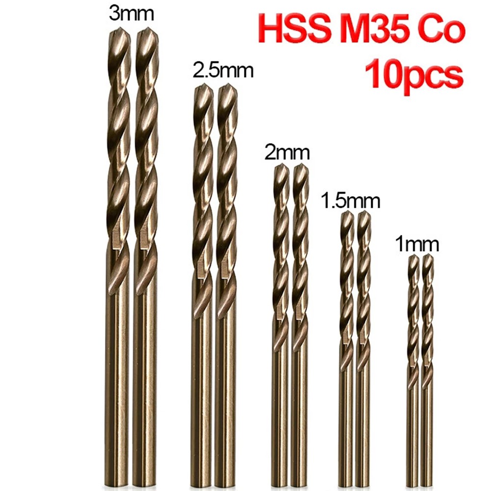 Woodworking Shop - 10 pçs/set HSS M35 Broca de
