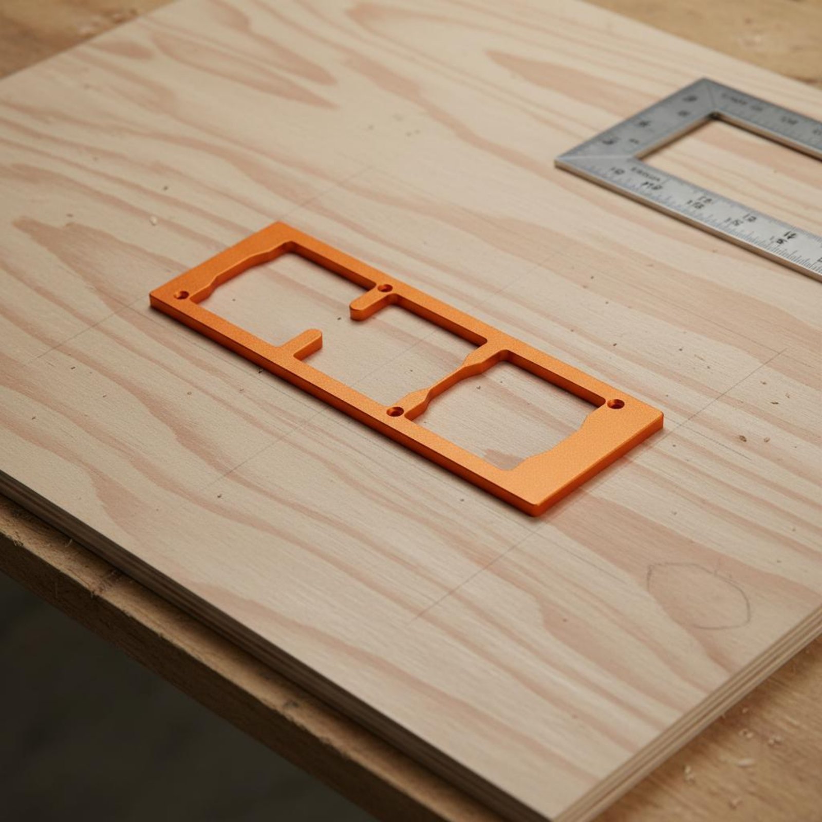 Woodworking Box - Gabarito de Recorte 86 para Tomadas