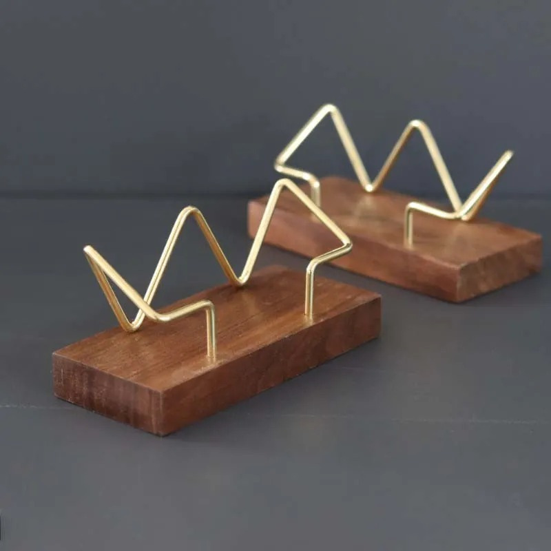Woodworking Box - Titular De Cartão De Visita De