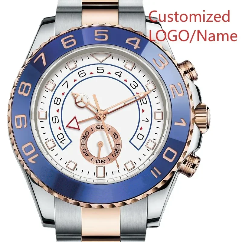 Woodworking Brand - Relógio Personalizado A989 44mm Masculino Luxuoso