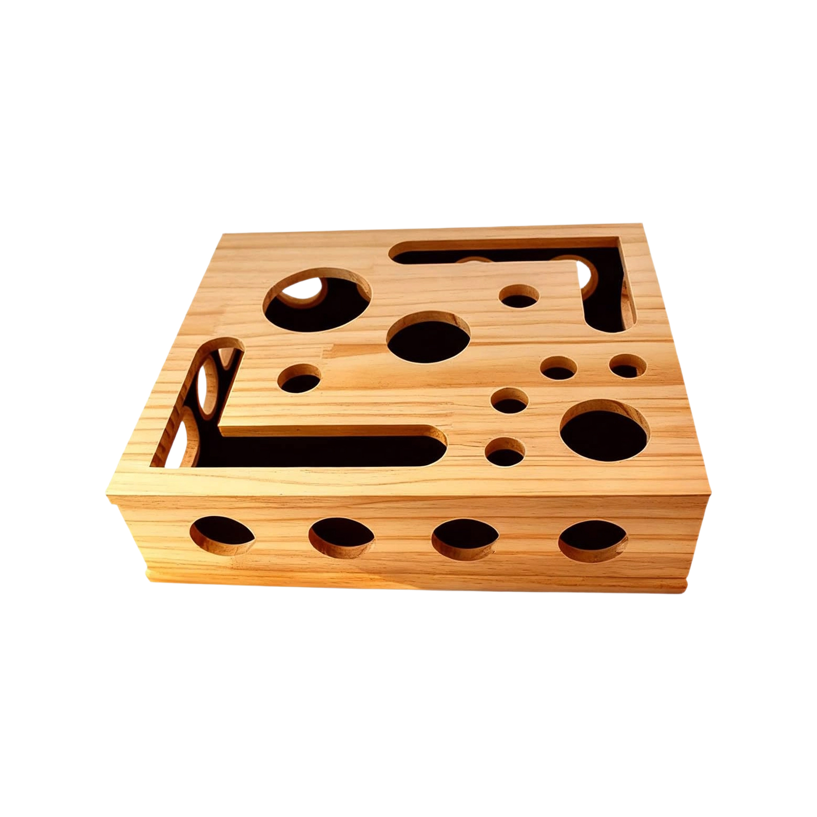 Woodworking Magazine - Caixa de Enriquecimento para Gatos com