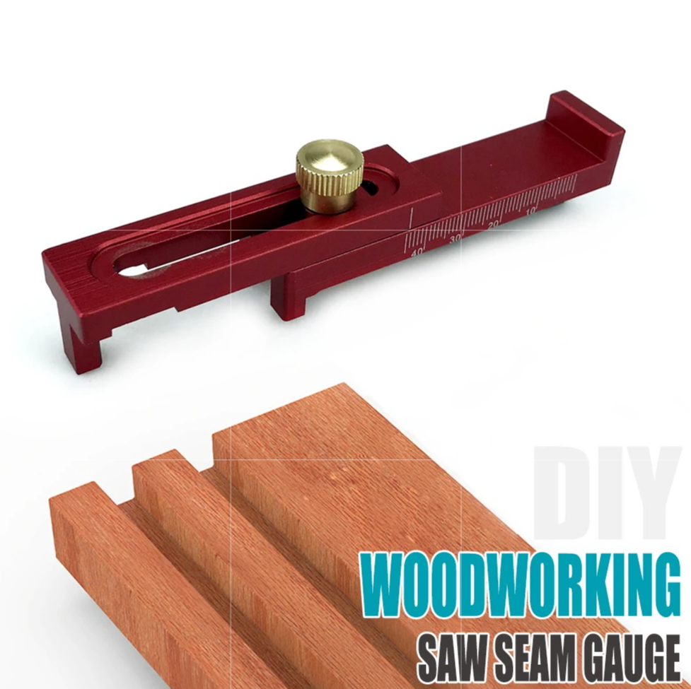 Woodworking Kerf - Medidor de Profundidade de Serra em