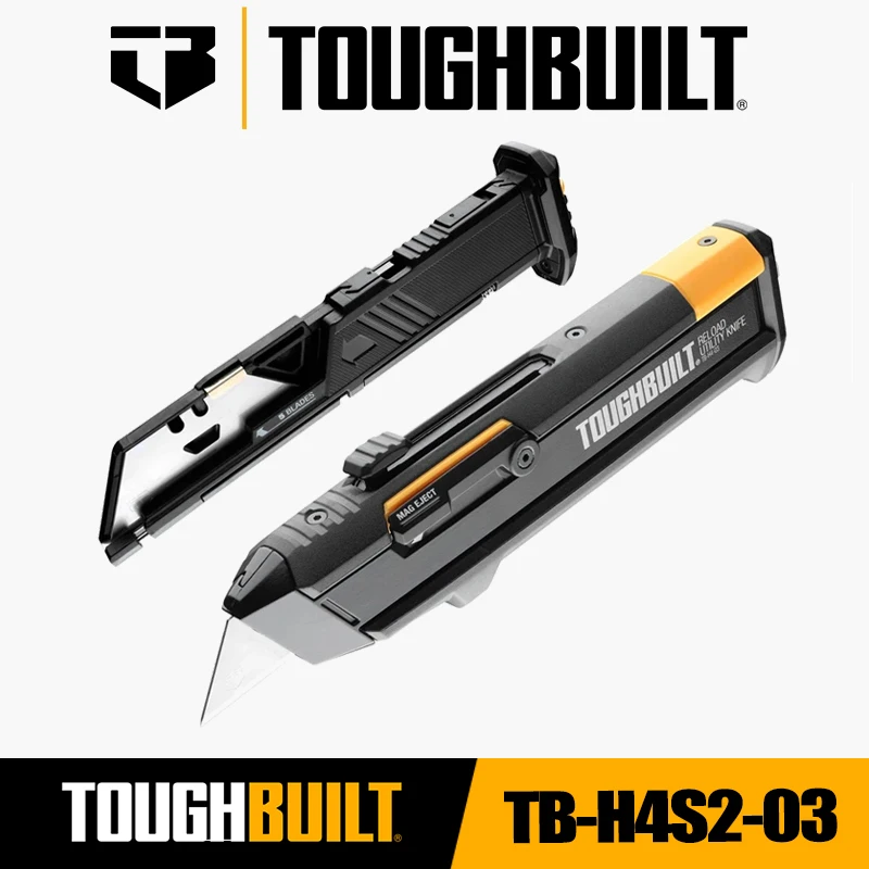 Woodworking Magazine - TOUGHBUILT TB-H4S2-03 Recarga Faca Utilitária Com