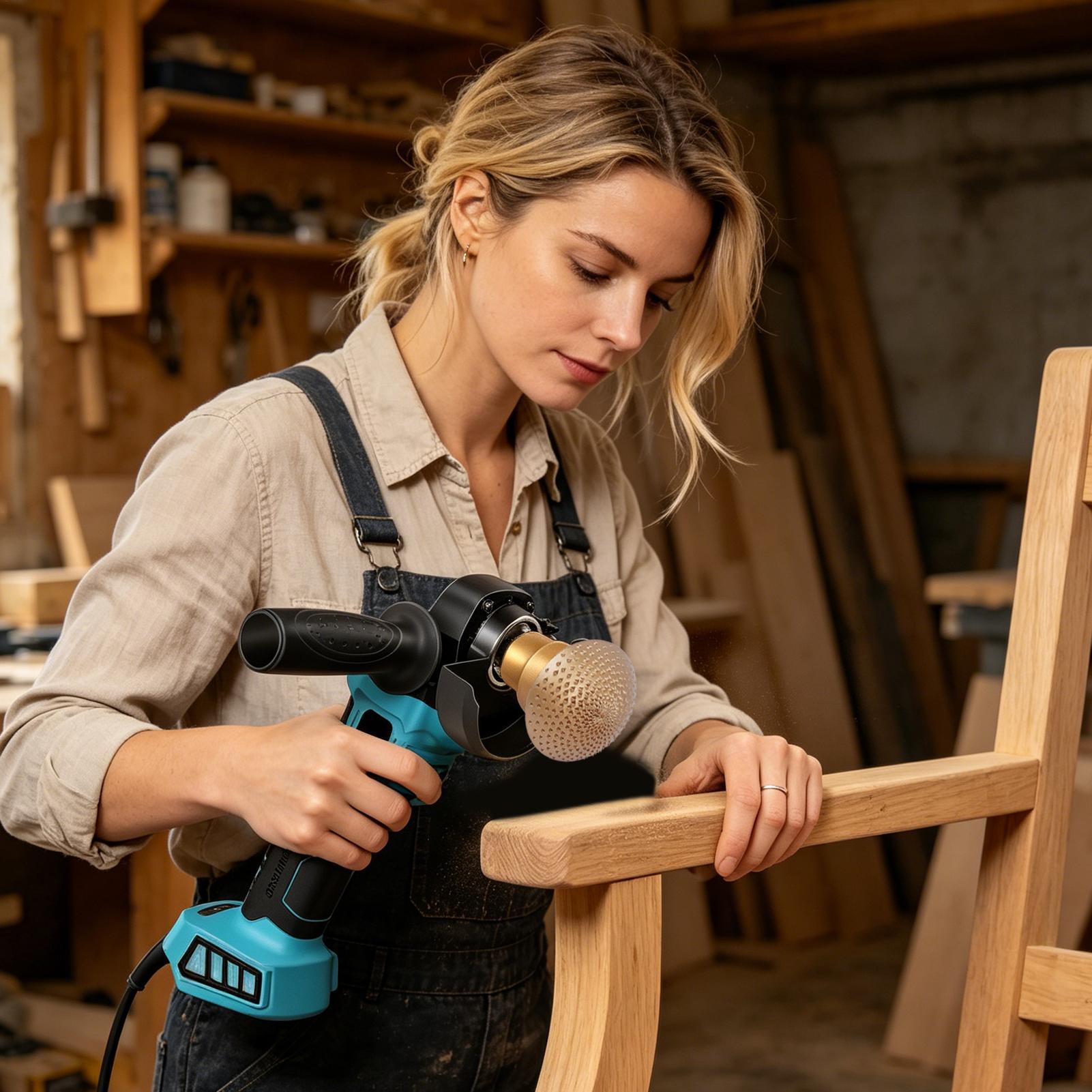Woodworking And Carpentry - Acessórios para esmerilhadeira angular, cabeça de