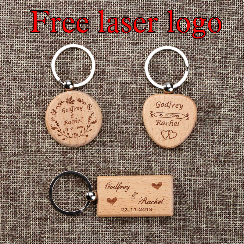 Woodworking Logo - Chaveiro de madeira personalizado, etiquetas gravadas