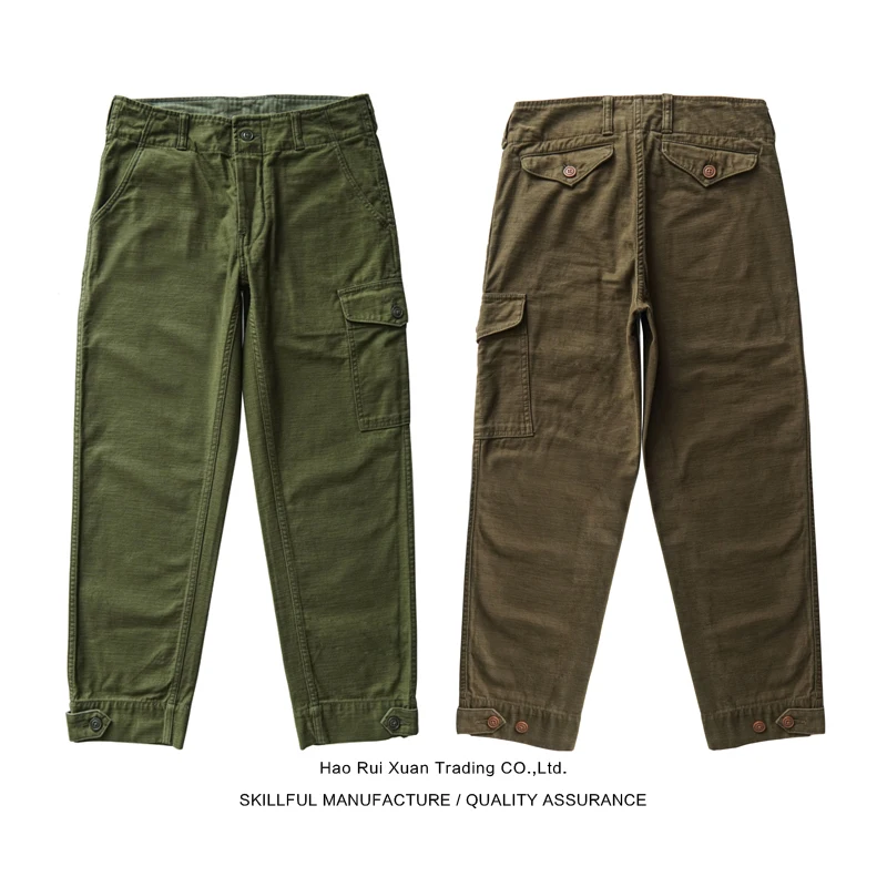 Woodworking Brand - Salsa Zhan Calças masculinas Calças de