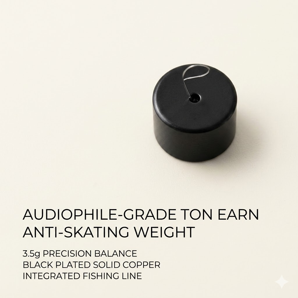 Turning Gouge Set - Contrapeso Anti-Skate para Turntable 3.5g em
