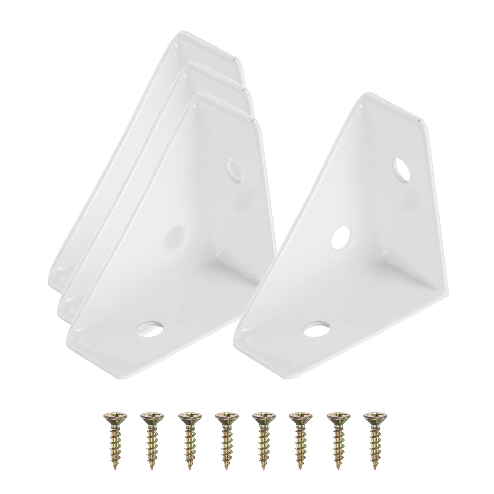 Woodworking X Brace - Suporte de canto triangular de aço