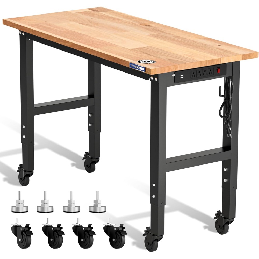 Workbench Woodworking - Bancada de trabalho para garagem, bancada