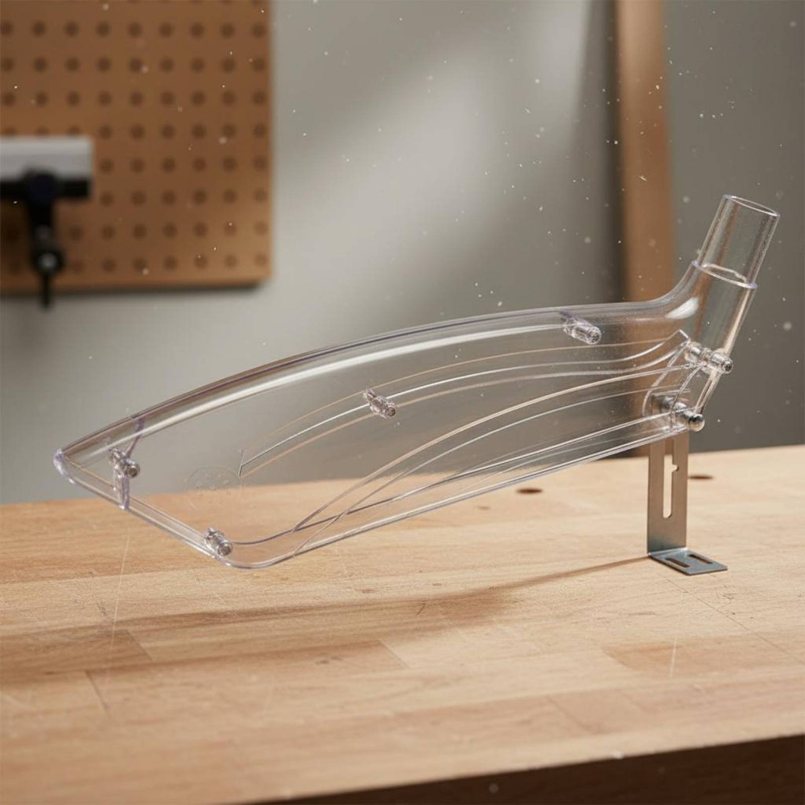 Woodworking Shop - Protetor Transparente para Lâmina de Serra,