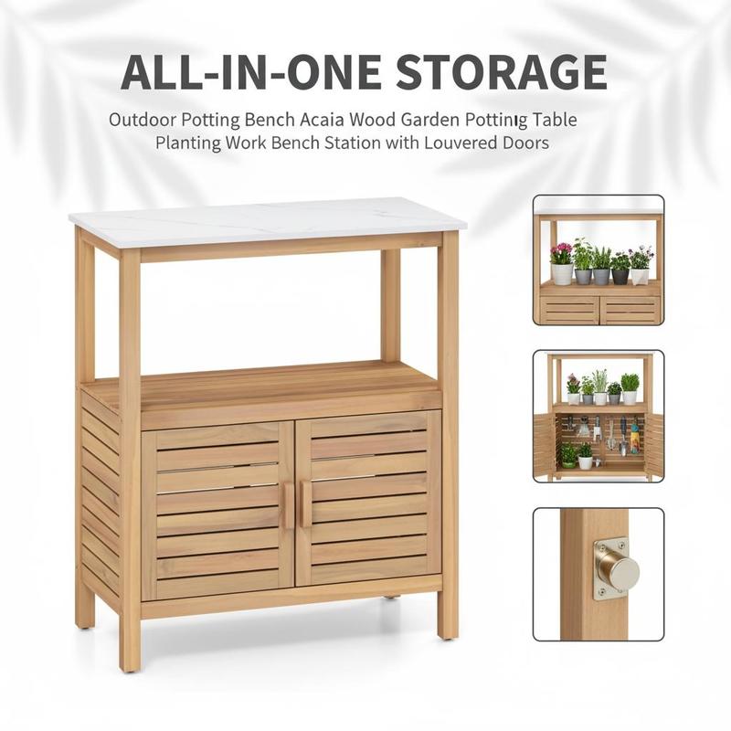 Bancada de Jardinagem Externa  - Workbench Woodworking avaliação e preço