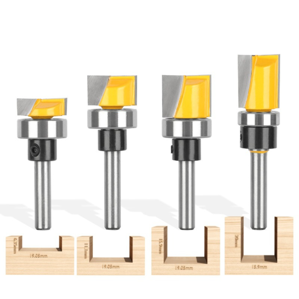 Fresa de Acabamento Rente com  - Router Bits For Woodworking avaliação e preço