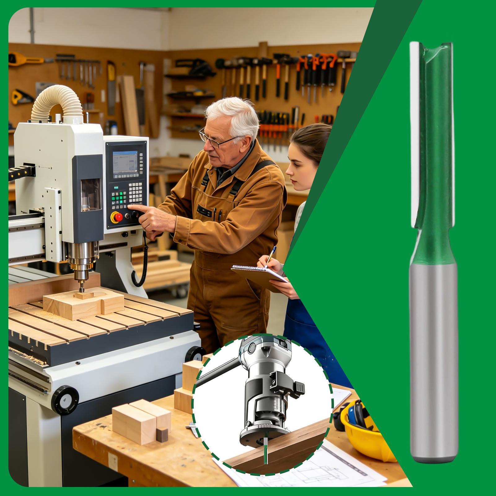 Fresa reta para madeira com di - Router Bits For Woodworking avaliação e preço