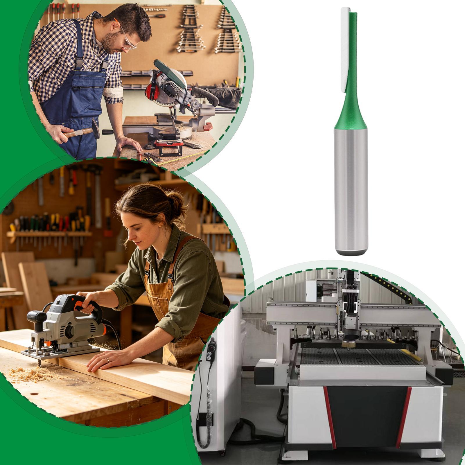 Fresa reta para madeira com di - Router Bits For Woodworking avaliação e preço