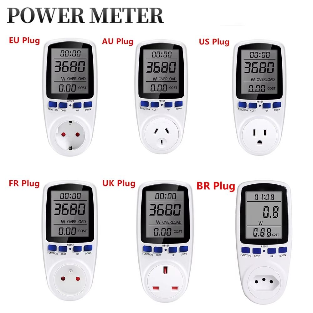 Wattímetro Digital LCD 220V 11 - Woodworking Uk avaliação e preço