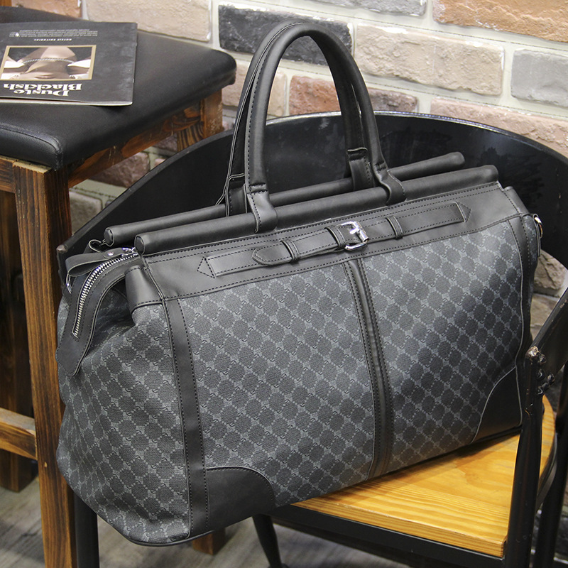 Moda xadrez saco de viagem mas - Woodworking Brand avaliação e preço
