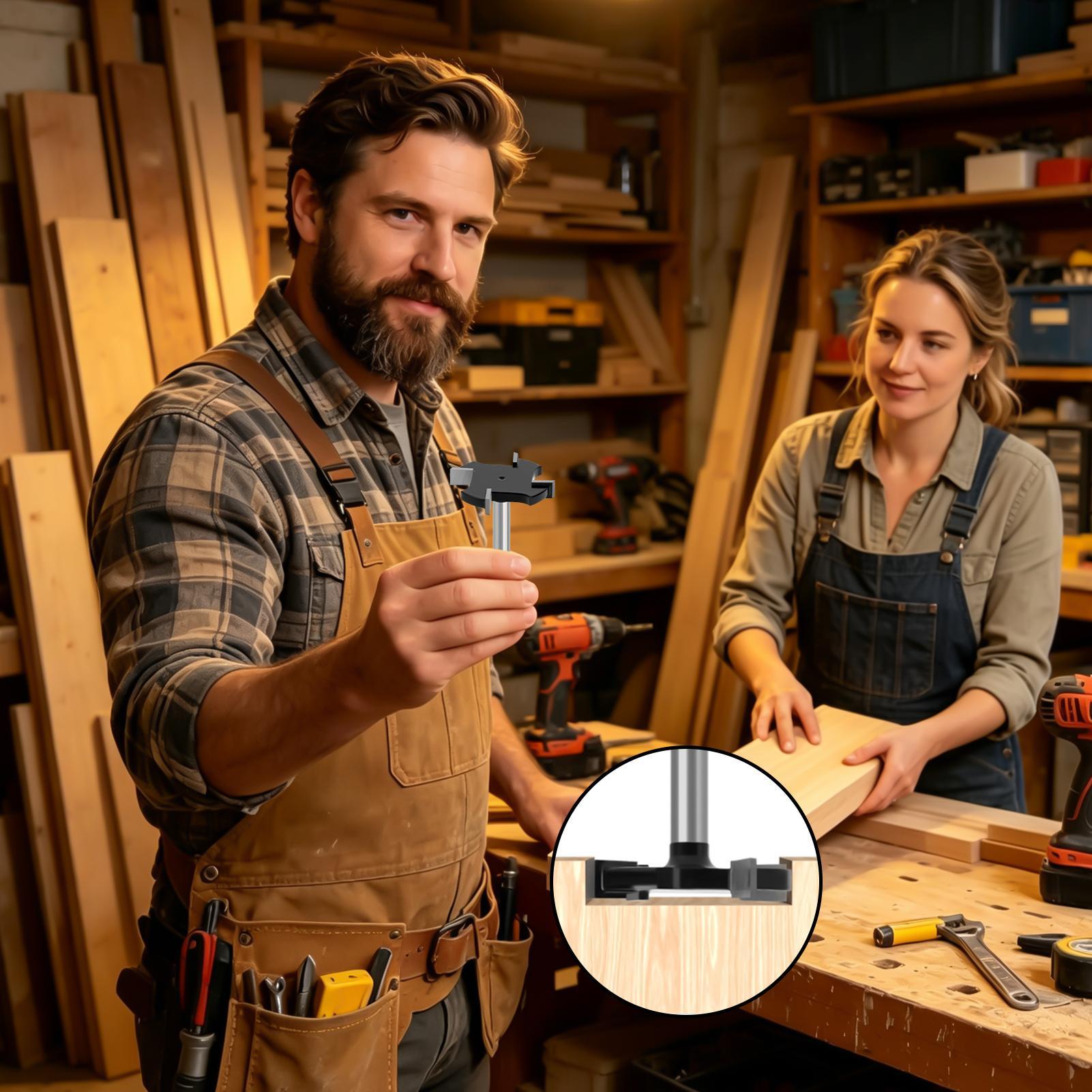 Fresa de nivelamento para made - Router Bits For Woodworking avaliação e preço