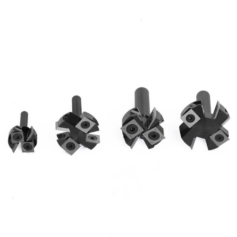 Fresa de tupia indexável de 4  - Router Bits For Woodworking avaliação e preço