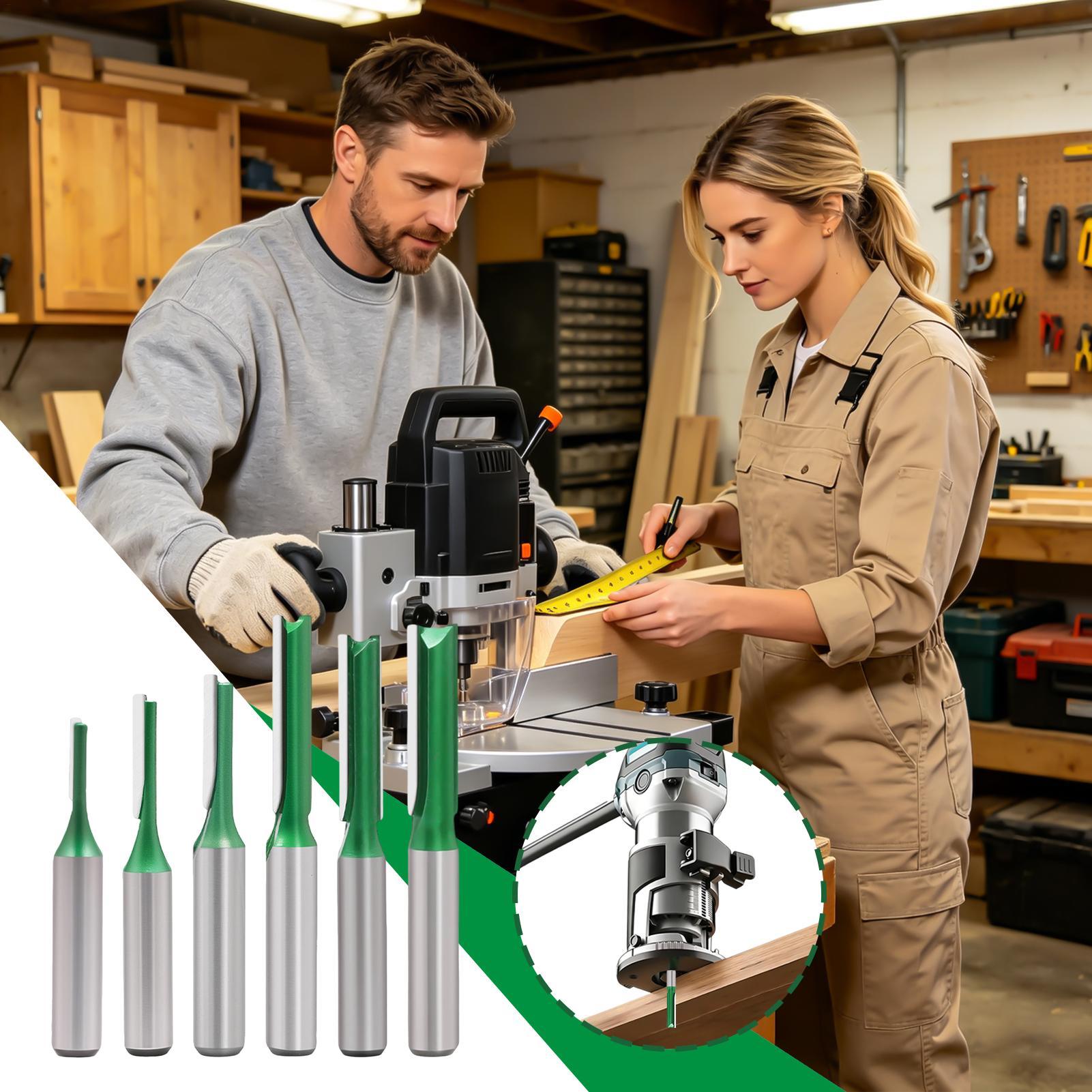 Fresa reta para madeira com di - Router Bits For Woodworking avaliação e preço