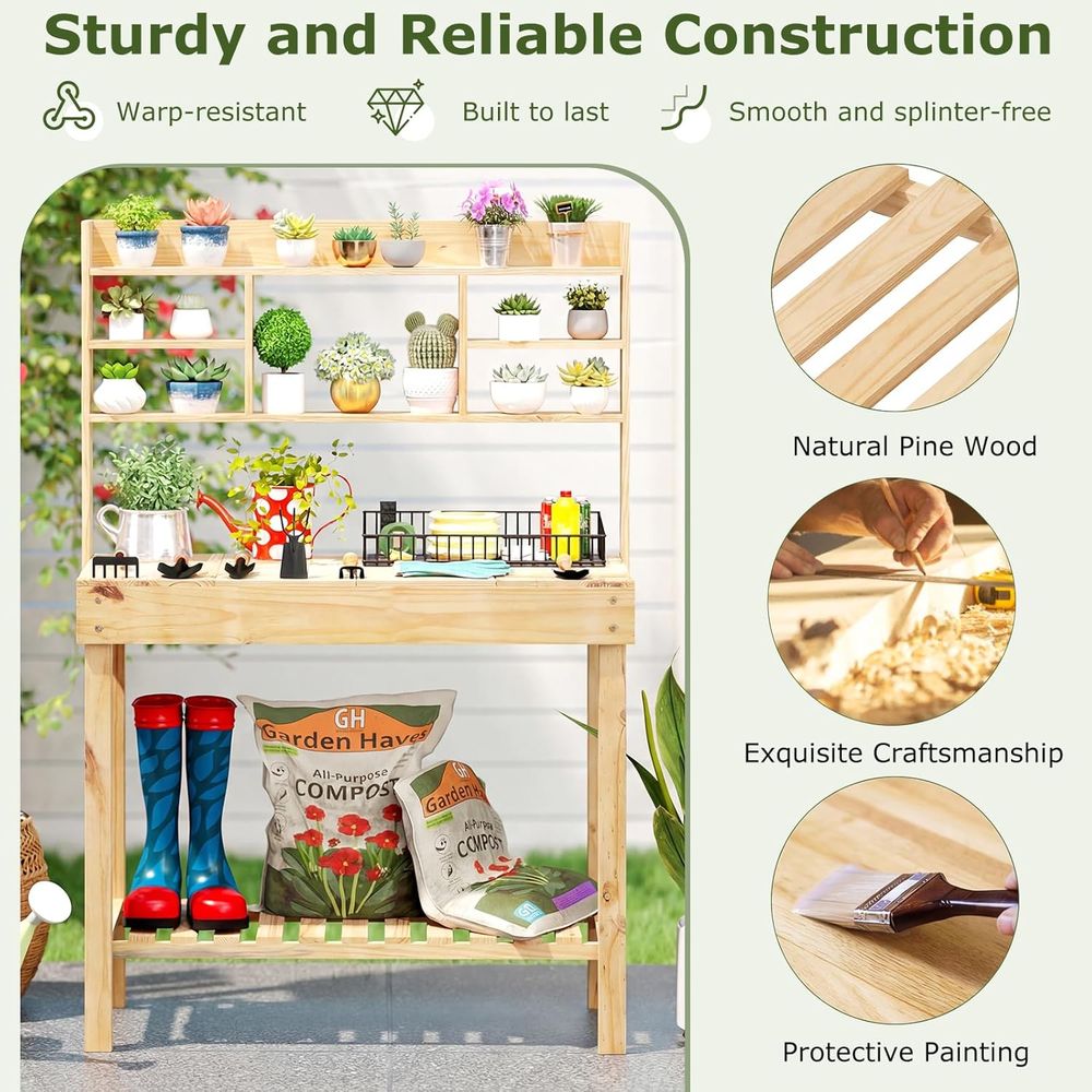 Mesa de Jardinagem, Bancada de - Workbench Woodworking avaliação e preço