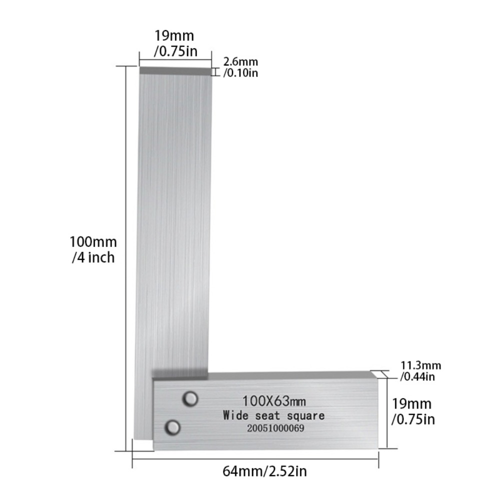 Régua de ângulo de 90 graus de - Woodworking Hardware avaliação e preço